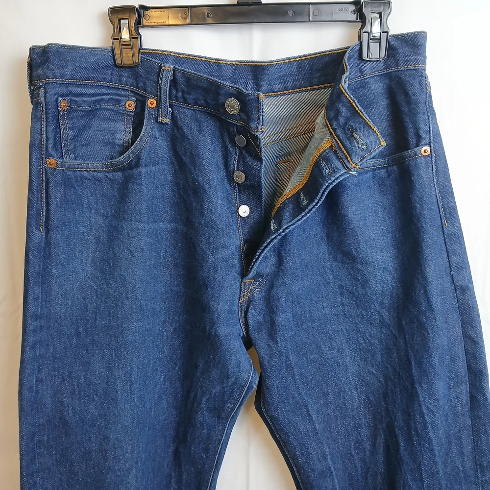 Levi's Dark Blue Straight‎ Jeans